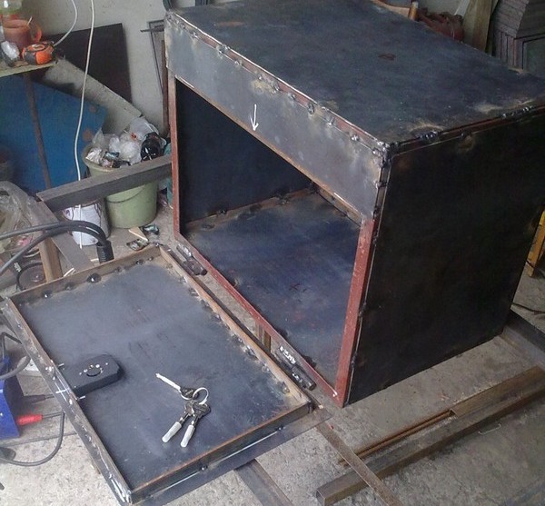 Каркас ящика на Газель своими руками